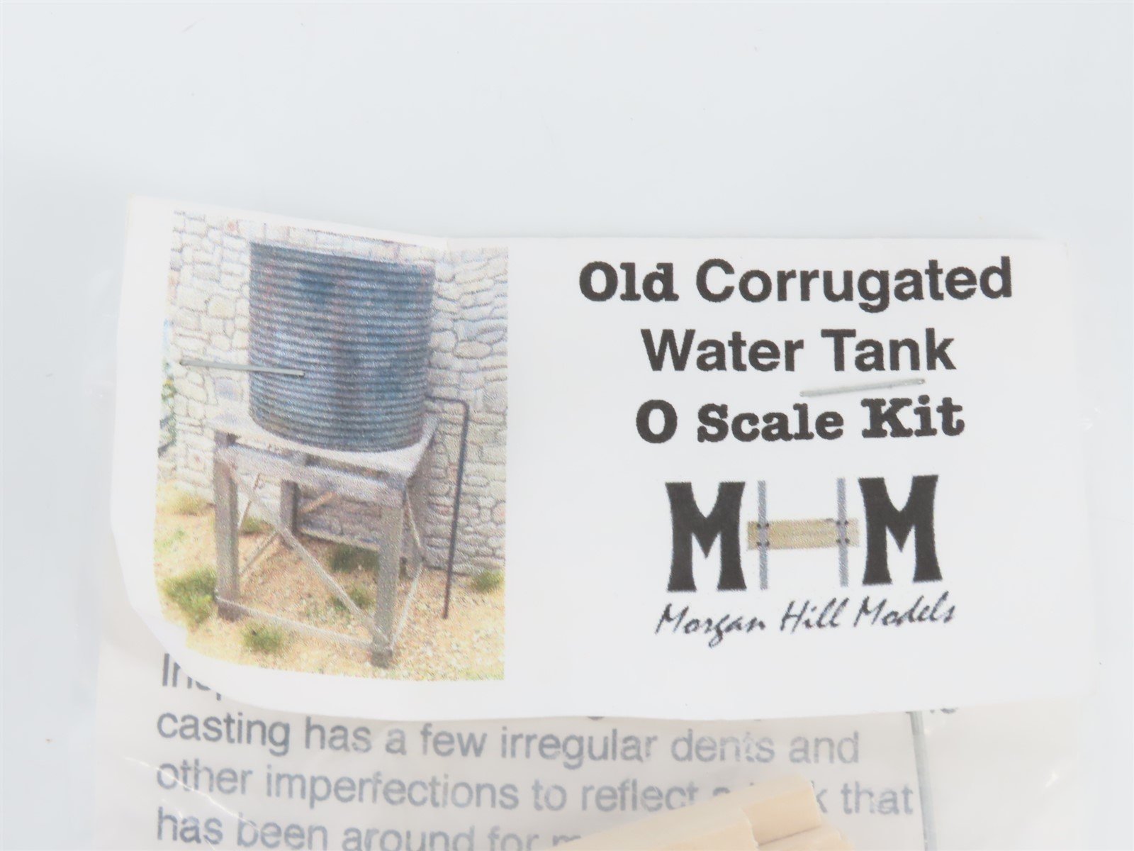 O Scale Morgan Hill Models Old Corrugated Water Tank Scenery Kit
