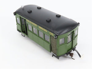 On30 Bachmann Spectrum 28462 Colorado Mining Diesel Rail Bus & Trailer w/ DCC