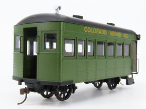 On30 Bachmann Spectrum 28462 Colorado Mining Diesel Rail Bus & Trailer w/ DCC