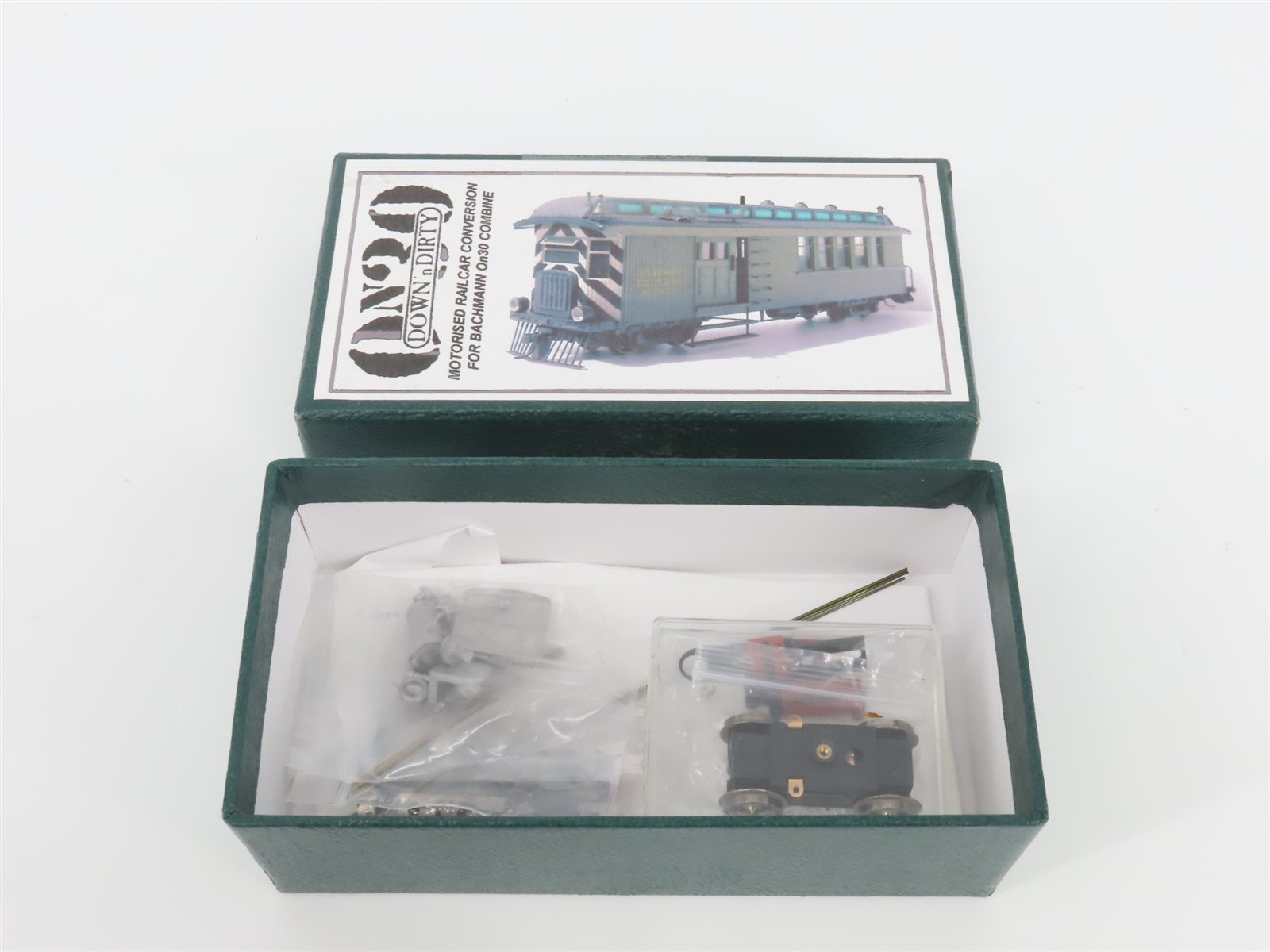 On30 Backwoods Miniatures Motorised Railcar Conversion Kit for Bachmann Combines