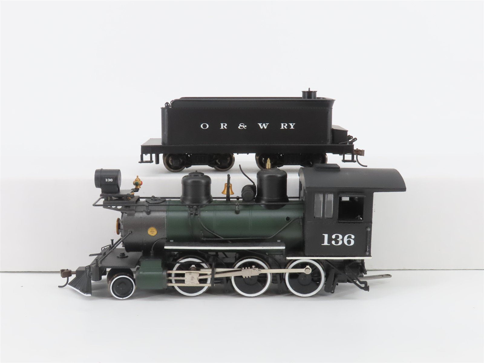On30 Scale Bachmann OR&WRY Ohio River & Western 2-6-0 Steam Locomotive #136