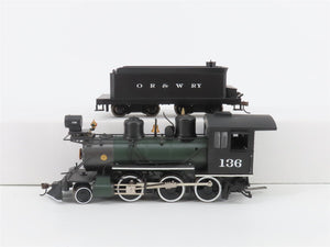 On30 Scale Bachmann OR&WRY Ohio River & Western 2-6-0 Steam Locomotive #136