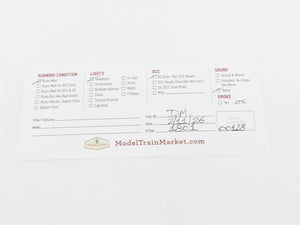 On30 Scale Bachmann OR&WRY Ohio River & Western 2-6-0 Steam Locomotive #136
