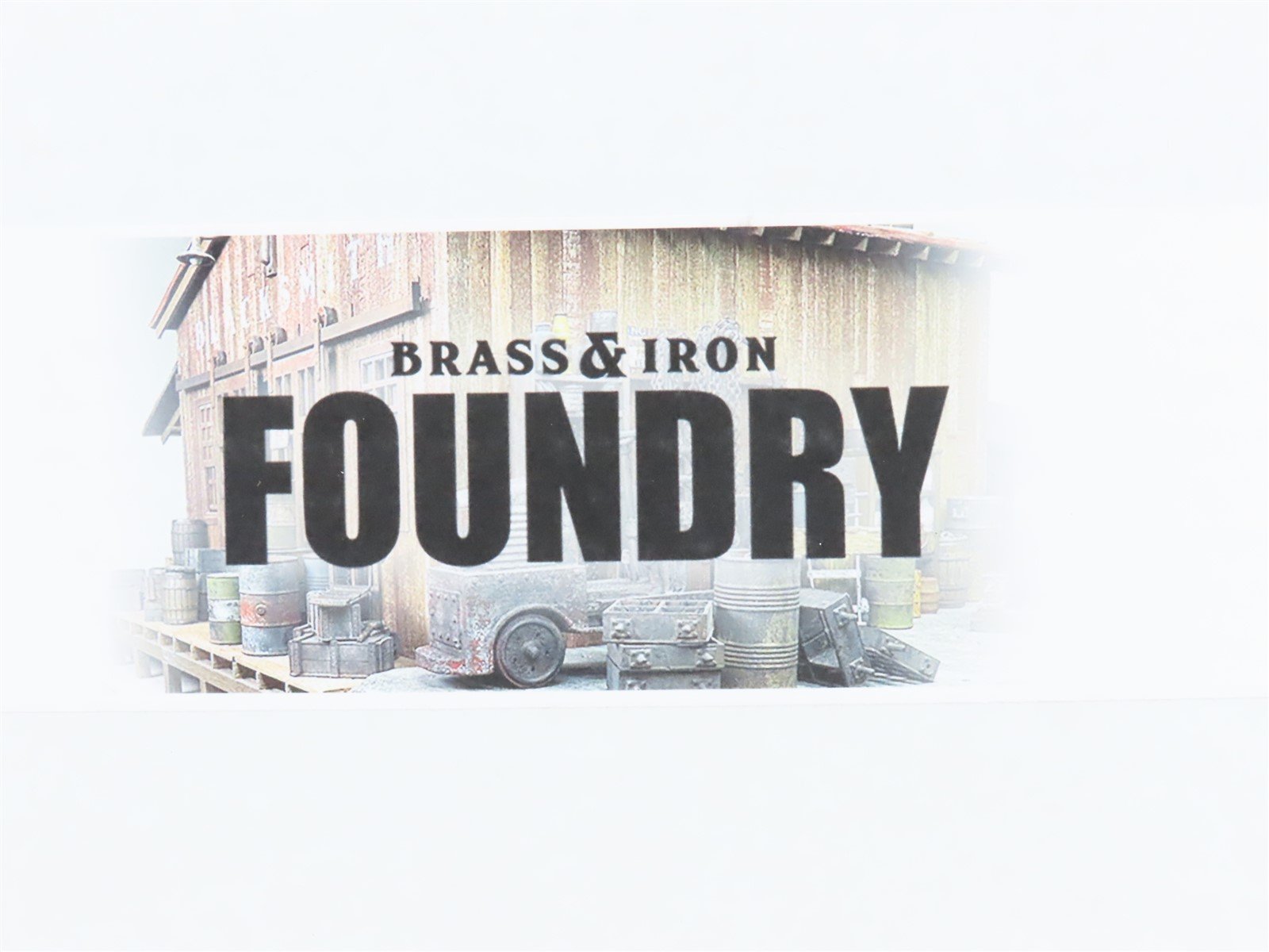 O 1/48 Scale Sierra West Scale Models Kit 314c Brass & Iron Foundry