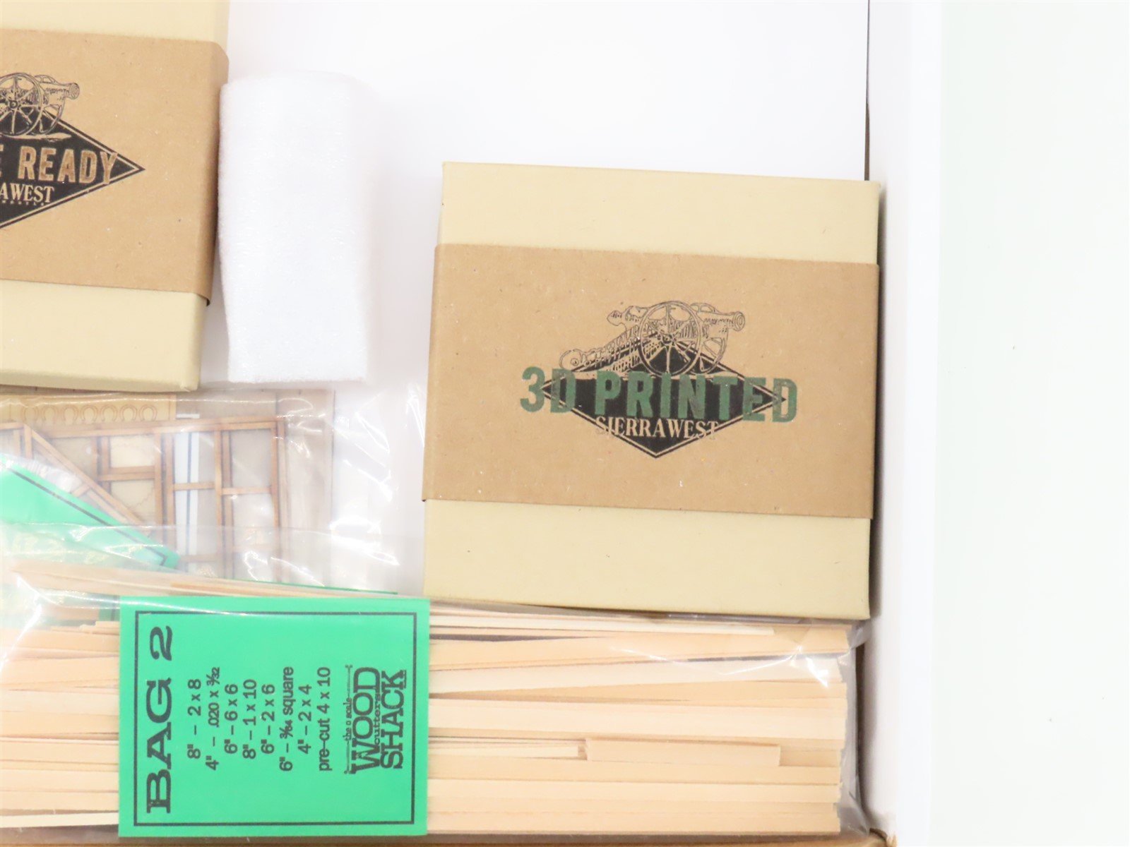O 1/48 Scale Sierra West Scale Models Kit Cutters Wood Shack