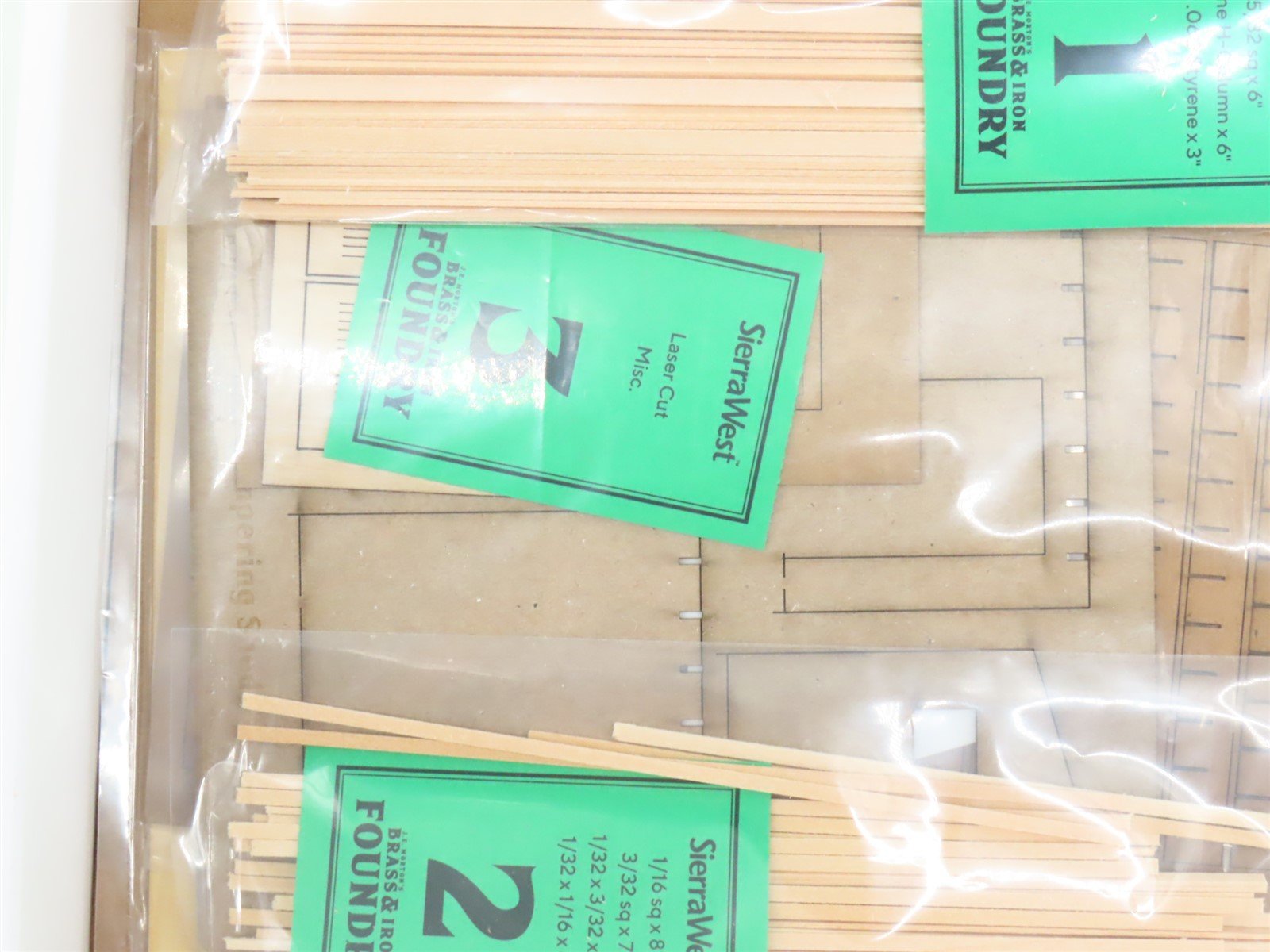 O 1/48 Scale Sierra West Scale Models Kit 314a Brass & Iron Foundry