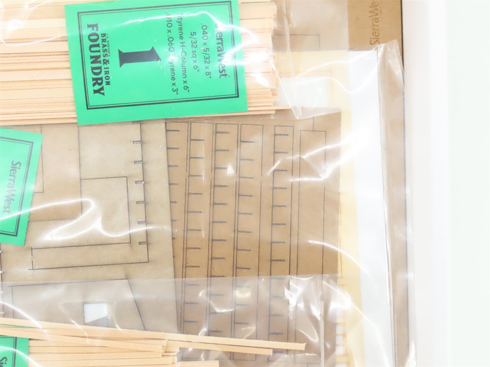O 1/48 Scale Sierra West Scale Models Kit 314a Brass & Iron Foundry