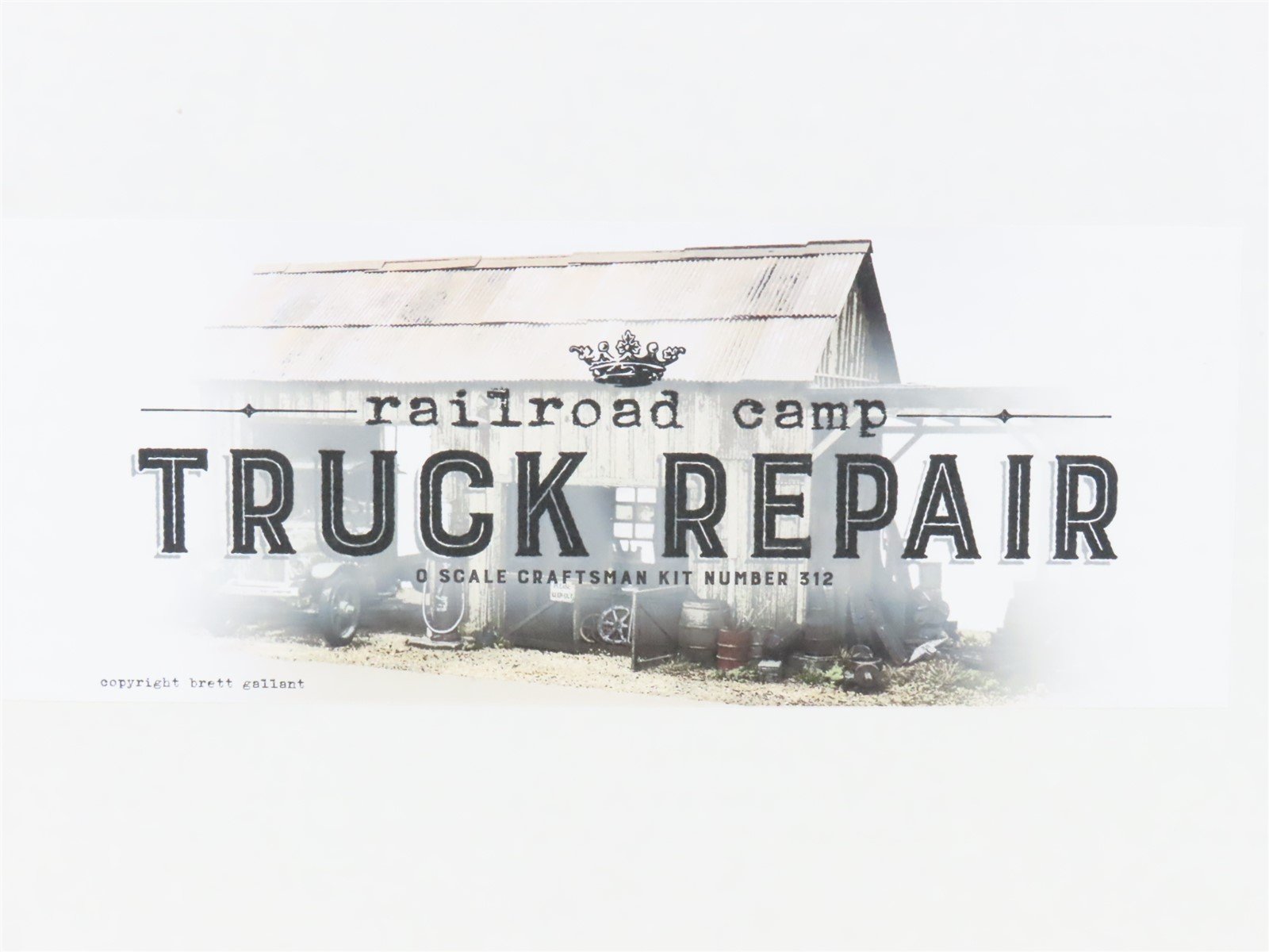 O Scale Sierra West Scale Models Craftsman Kit 312 Railroad Camp Truck Repair