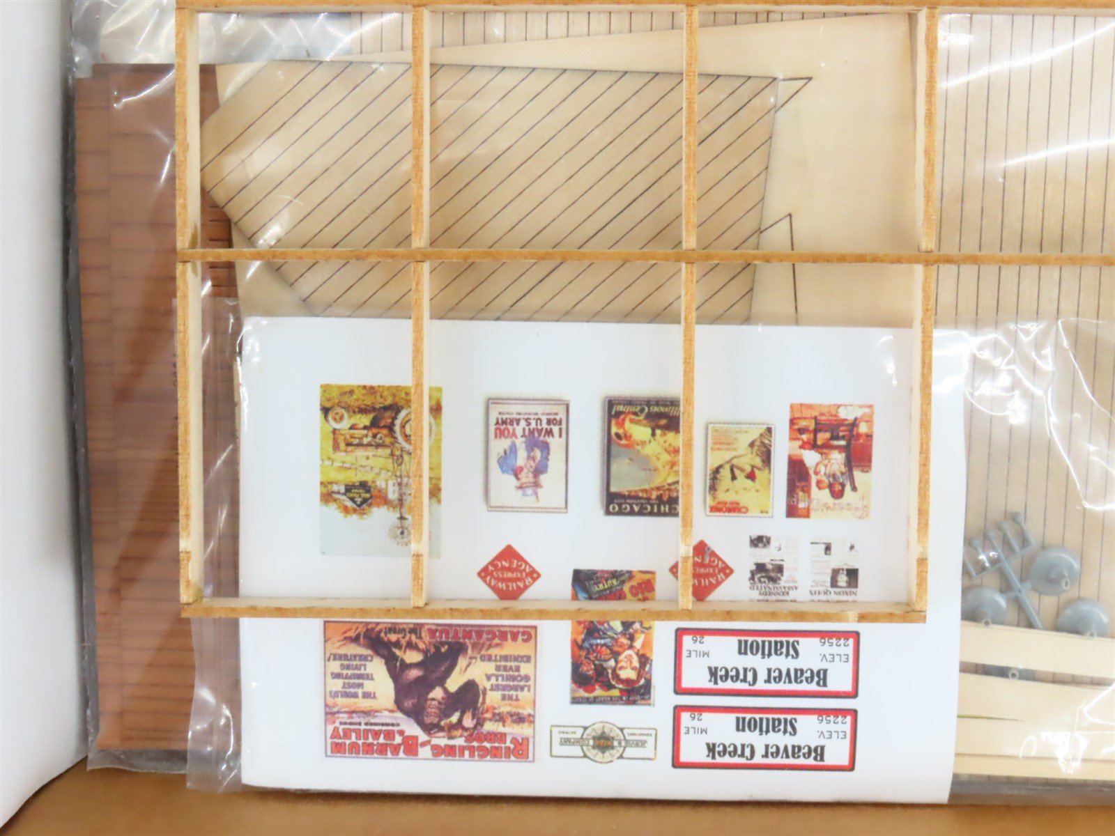 O 1/48 Scale Banta Modelworks Kit 6040 Beaver Creek Station