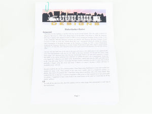 O Scale Stoney Creek Designs Kit 051 Haberdashery & Hatter