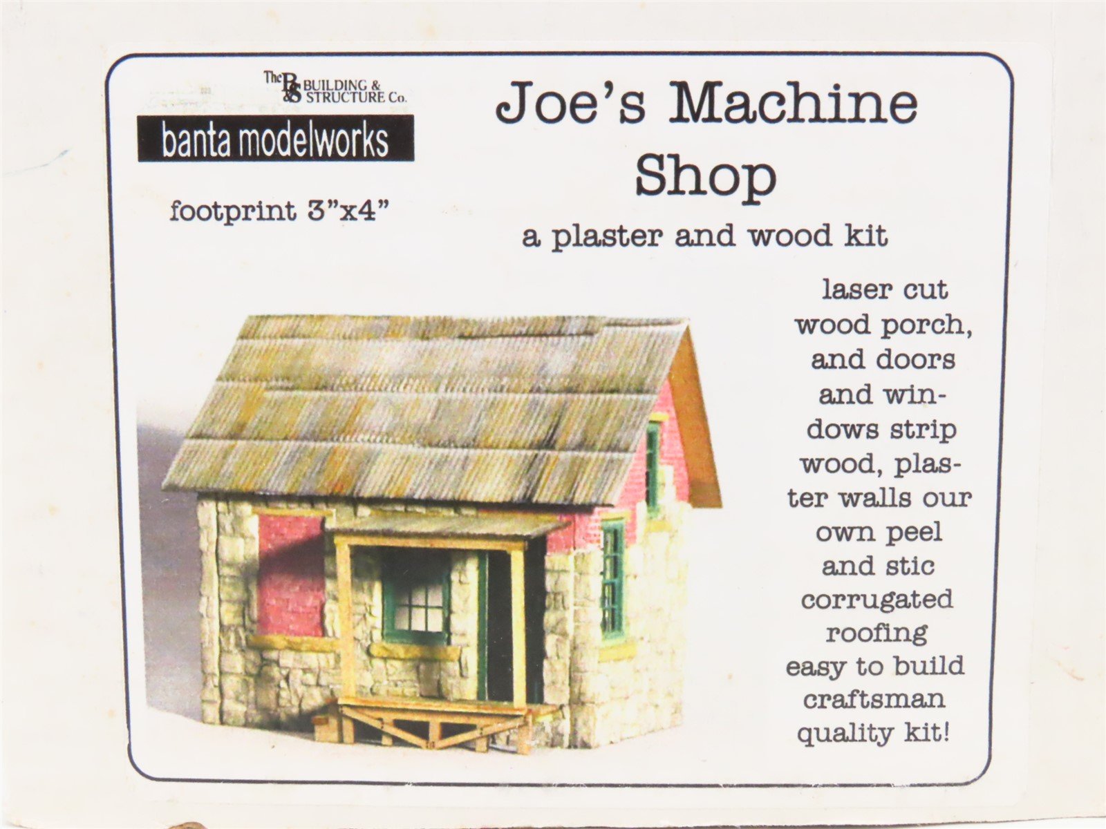O 1/48 Scale Banta Modelworks Kit 6000 Joe's Machine Shop