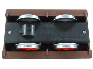 G Scale LGB 2001 Powered Hand Car w/ Figure