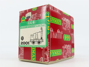 G Scale LGB 2001 Powered Hand Car w/ Figure