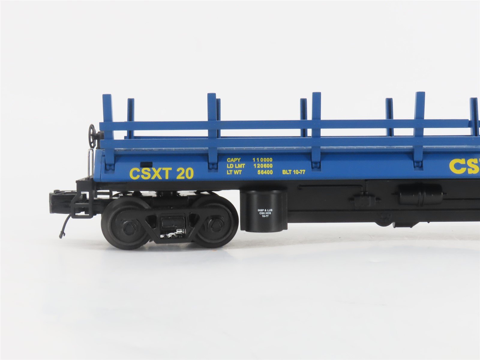 O Gauge 3-Rail MTH 20-98591 CSX Transportation Operating Log Dump Car #20 w/Logs