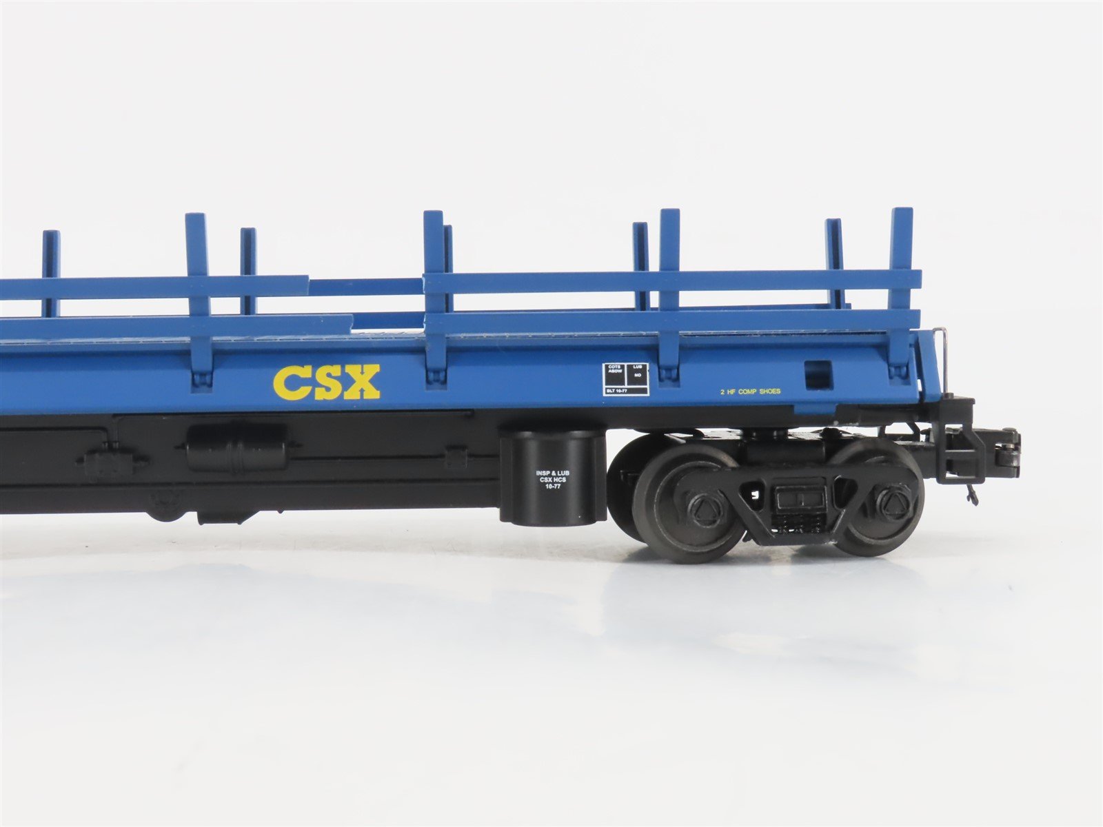 O Gauge 3-Rail MTH 20-98591 CSX Transportation Operating Log Dump Car #20 w/Logs