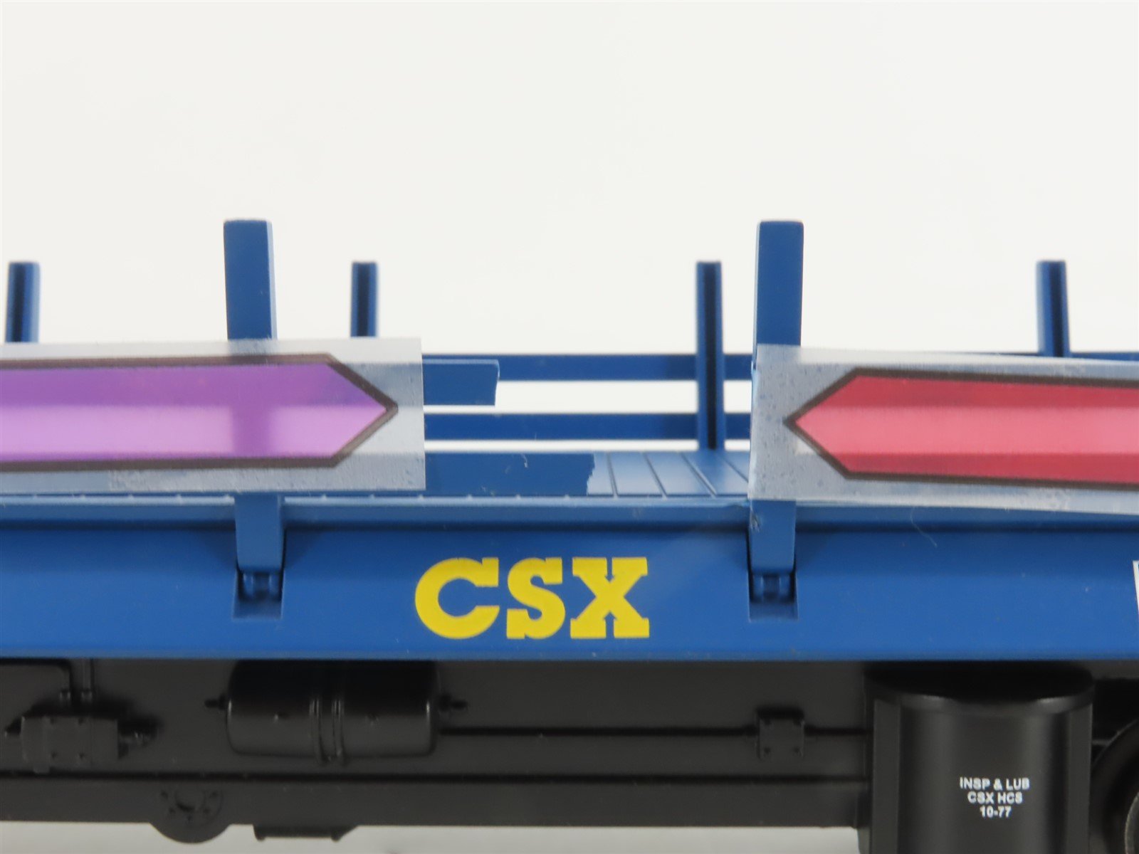 O Gauge 3-Rail MTH 20-98591 CSX Transportation Operating Log Dump Car #20 w/Logs