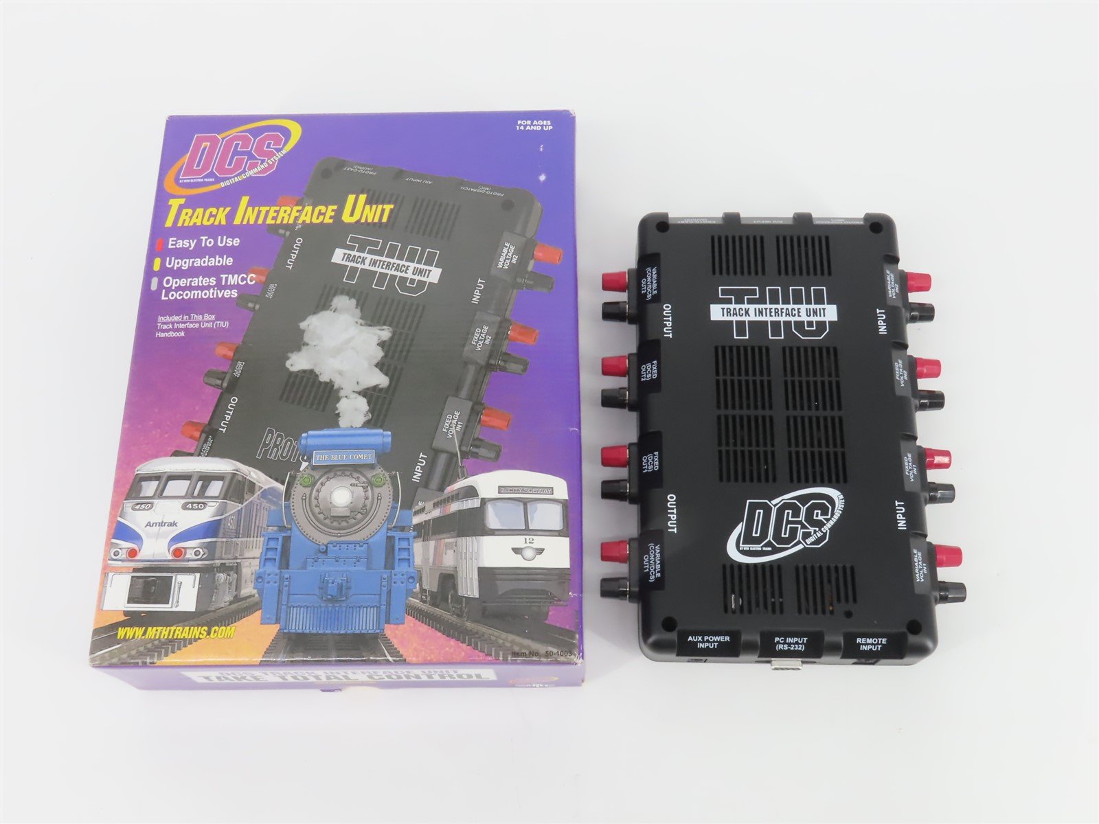 MTH 50-1003 DCS Track Interface Unit TIU - Rev. L