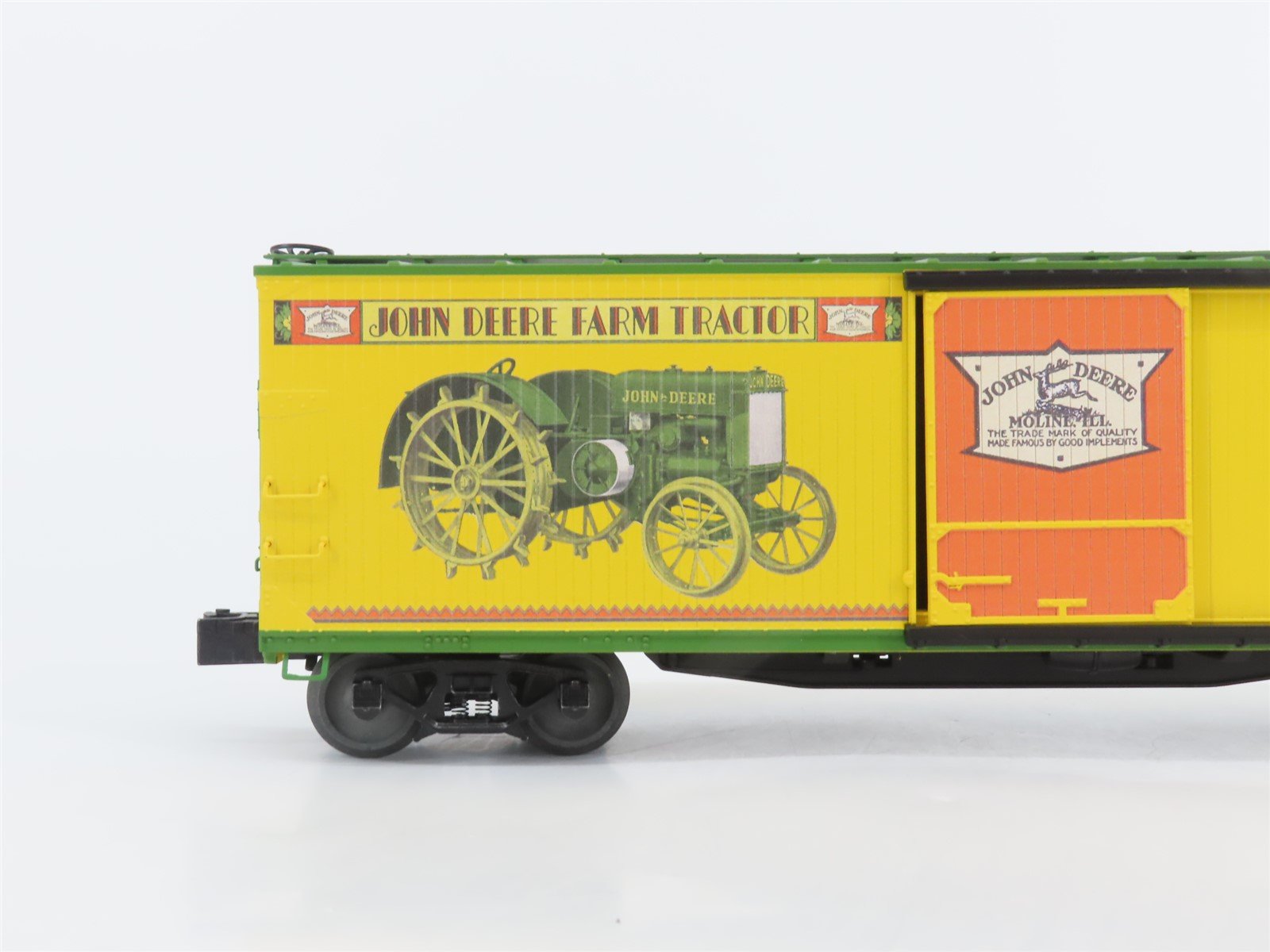 O Gauge 3-Rail Lionel 2426180 LP86321 JDRX John Deere 40' Wood Box Car #1837
