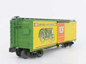 O Gauge 3-Rail Lionel 2426180 LP86321 JDRX John Deere 40' Wood Box Car #1837