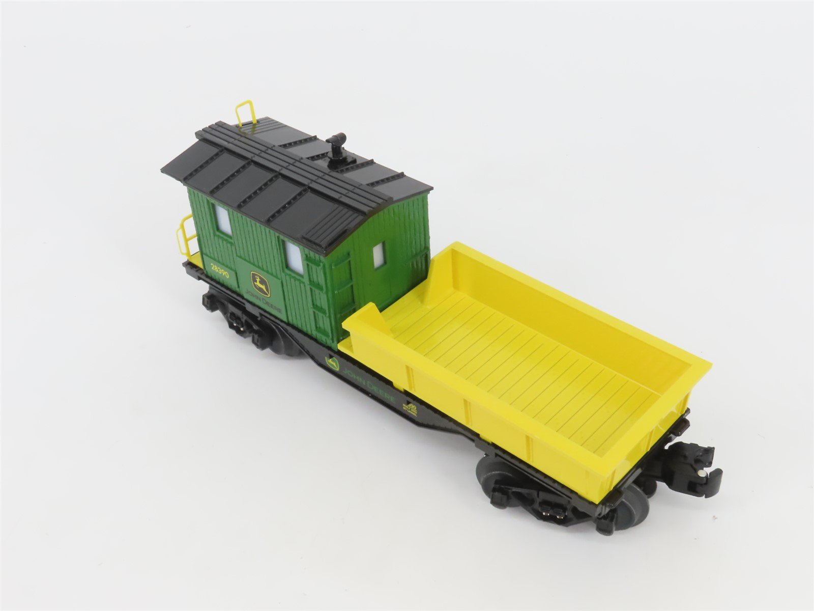 O Gauge 3-Rail Lionel 2228390 LP80798 John Deere Work Caboose #28390 w/ Lighting