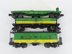 O Gauge 3-Rail Lionel LionChief 2123040 John Deere GP38 Diesel Train Set w/Sound