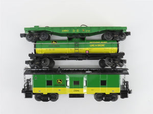 O Gauge 3-Rail Lionel LionChief 2123040 John Deere GP38 Diesel Train Set w/Sound