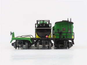 O Gauge 3-Rail Lionel LionChief 2123040 John Deere GP38 Diesel Train Set w/Sound