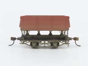 On30 Bachmann Spectrum 29801 Unlettered Wood Side-Dump Cars 3-Pack - Weathered