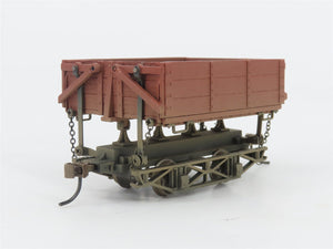 On30 Bachmann Spectrum 29801 Unlettered Wood Side-Dump Cars 3-Pack - Weathered