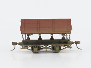 On30 Bachmann Spectrum 29801 Unlettered Wood Side-Dump Cars 3-Pack - Weathered