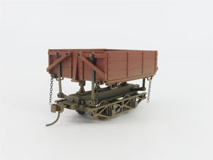 On30 Bachmann Spectrum 29801 Unlettered Wood Side-Dump Cars 3-Pack - Weathered