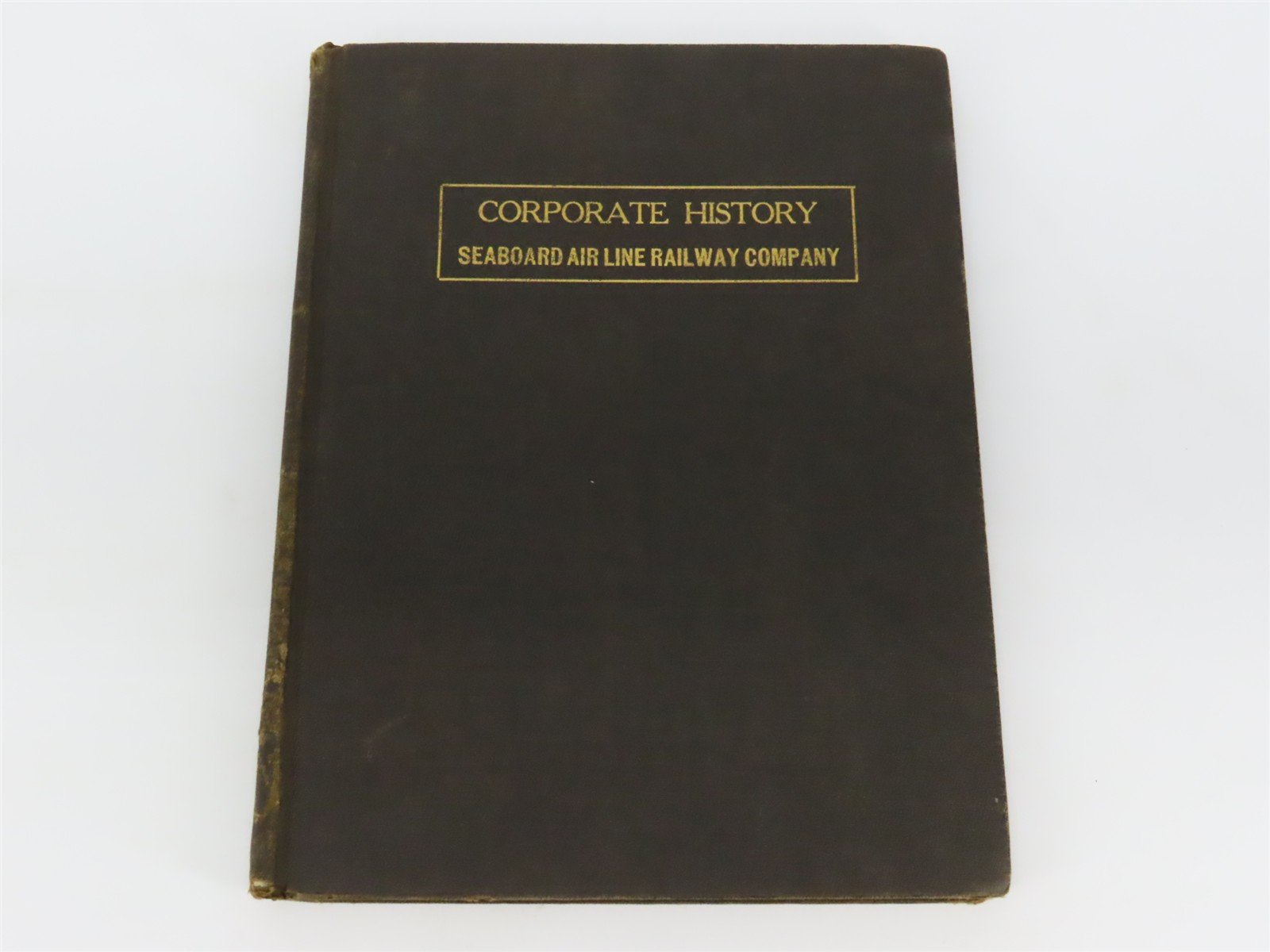 Antique SAL Seaboard Air Line Railway Company Corporate History HC Book 1922