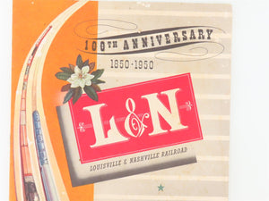 LOT of 5 L&N Railroad 100th Anniversary Brochure & Public Timetables 40's/50s