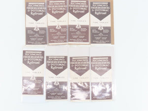 LOT of 21 Vintage RF&P Richmond Fredericksburg & Potomac Public Timetables 1940s