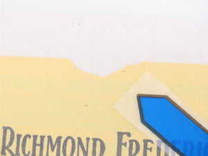LOT of 21 Vintage RF&P Richmond Fredericksburg & Potomac Public Timetables 1940s
