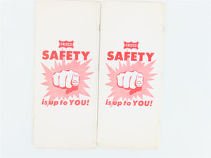LOT of 8 Vintage SLSF Frisco Railway Employee Timetables 1971, 1973, & 1975
