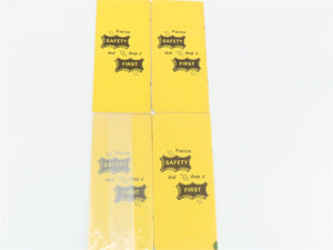 LOT of 8 Vintage SLSF Frisco Railway Employee Timetables 1976 & 1979