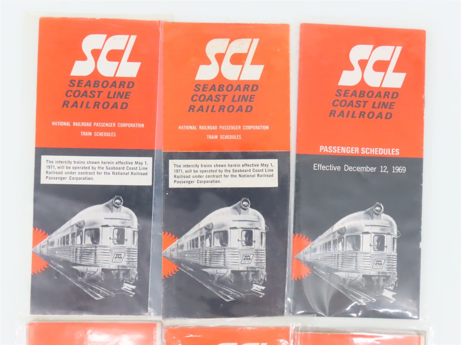 LOT of 14+ SCL & Family Lines/Chessie Public Timetables & Maps 1960s/70s/80s