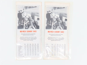 LOT of 14+ SCL & Family Lines/Chessie Public Timetables & Maps 1960s/70s/80s