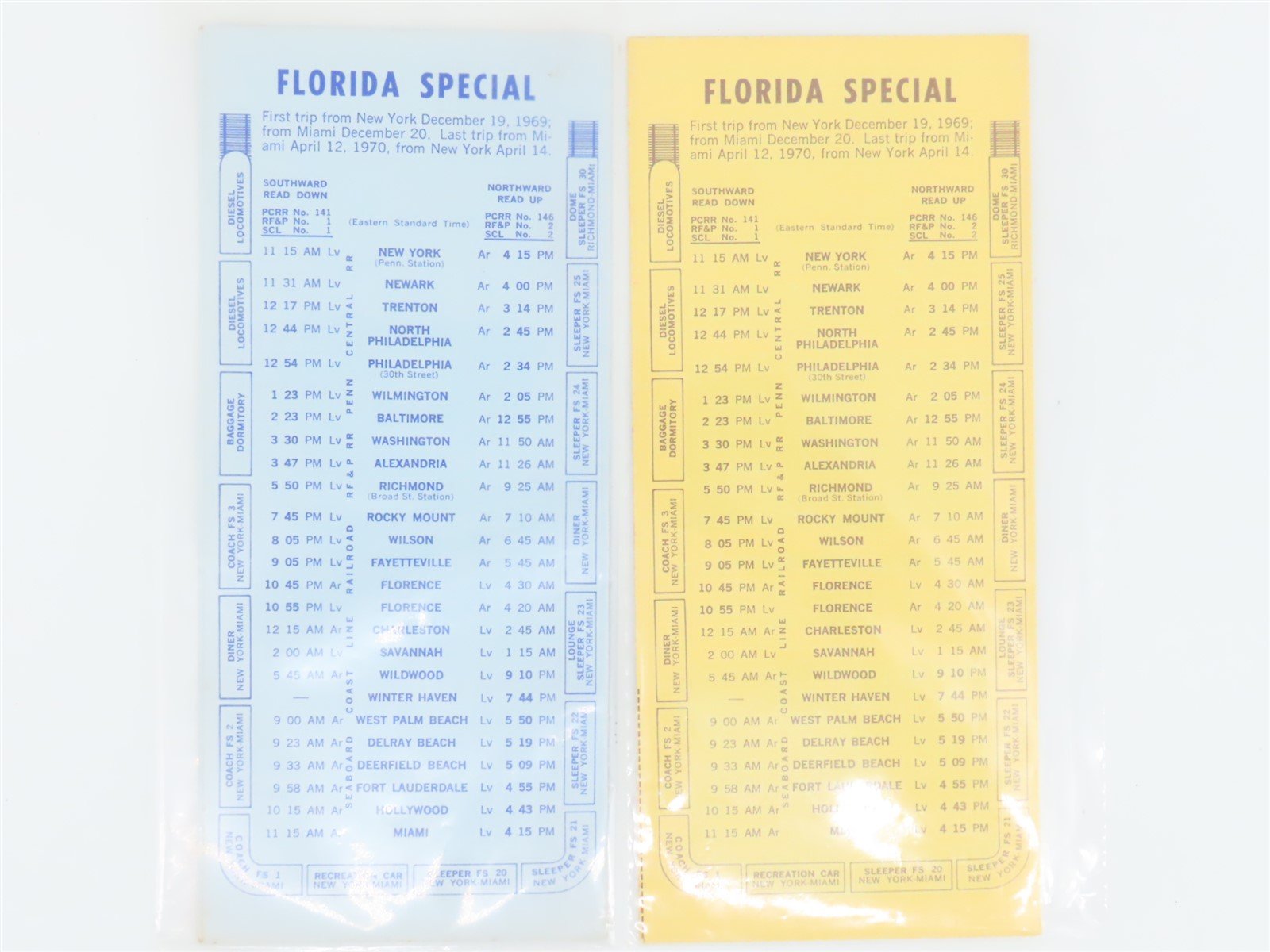 LOT of 14+ SCL & Family Lines/Chessie Public Timetables & Maps 1960s/70s/80s
