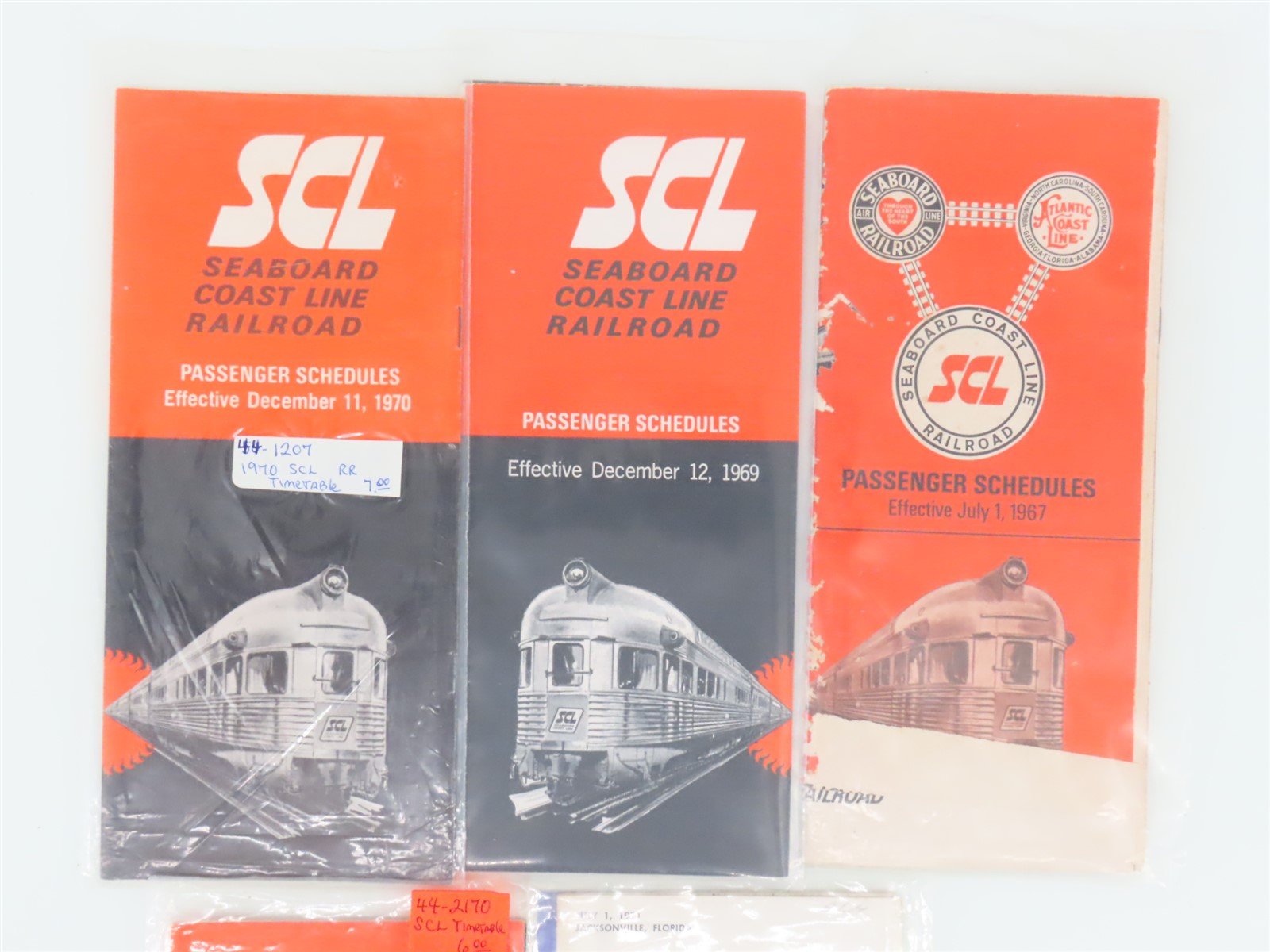 LOT of 14+ SCL & Family Lines/Chessie Public Timetables & Maps 1960s/70s/80s