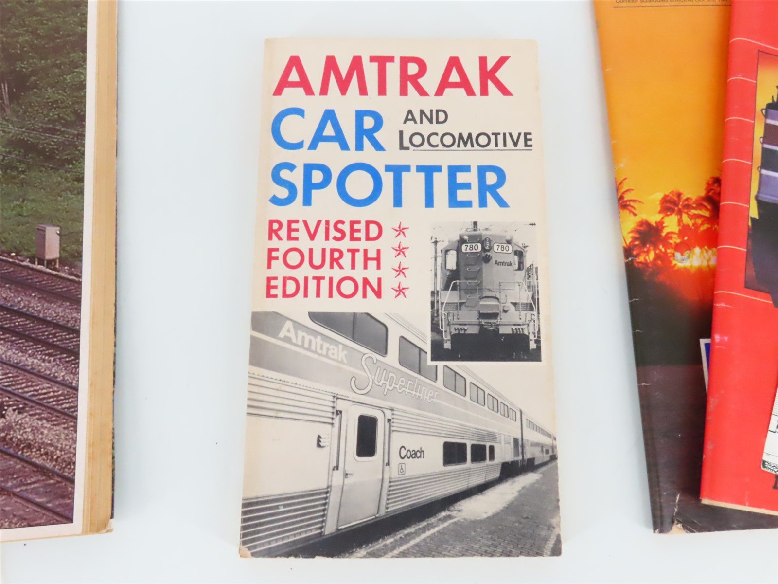 LOT of 19+ AMTK Amtrak Public Timetables, Menu, Car Spotter Book, & More