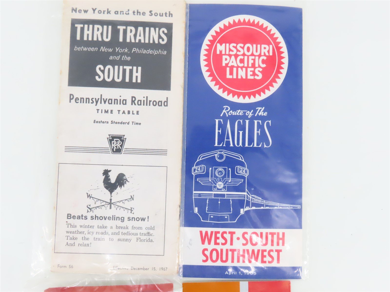 LOT of 12+ Assorted PGE, UP, RI, NP, GN, SP, & Other Public Timetables & More