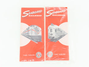 LOT of 18 Vintage SAL Seaboard Air Line Railroad Public Timetables 1964 & 1965