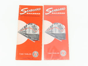 LOT of 18 Vintage SAL Seaboard Air Line Railroad Public Timetables 1964 & 1965