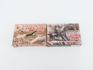LOT-2 1:72 Scale Red Box & Mars Japanese Infantry & Kamikaze 82 Figures/People