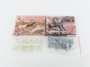 LOT-2 1:72 Scale Red Box & Mars Japanese Infantry & Kamikaze 82 Figures/People