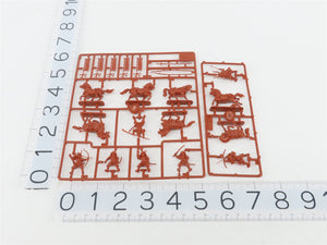 1:72 Scale Zvezda 8025 Samurai Warriors-Cavalry Unpainted Figures/People