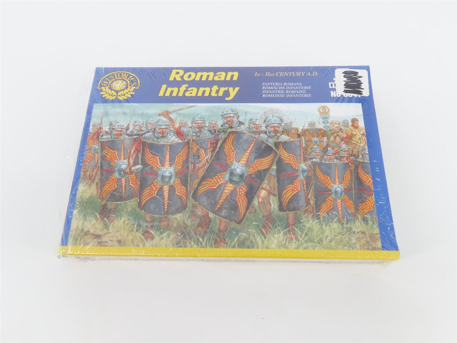 1:72 Scale Italeri 6047 Roman Infantry Unpainted Figures/People 87 Pieces