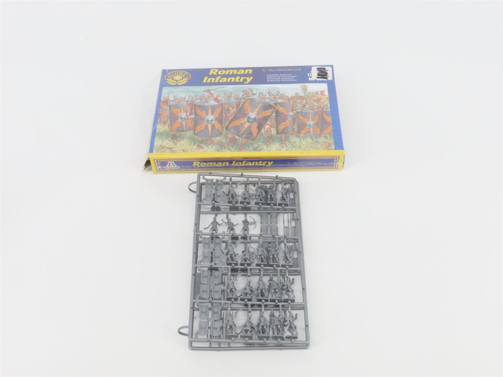 1:72 Scale Italeri 6047 Roman Infantry Unpainted Figures/People 87 Pieces